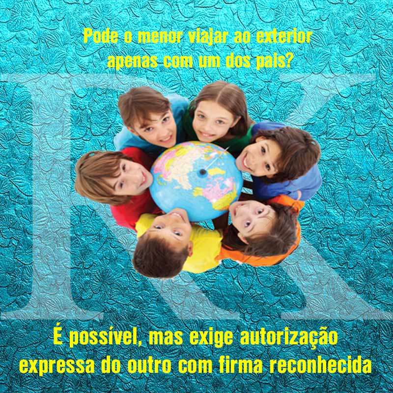 Viagem ao exterior do menor
